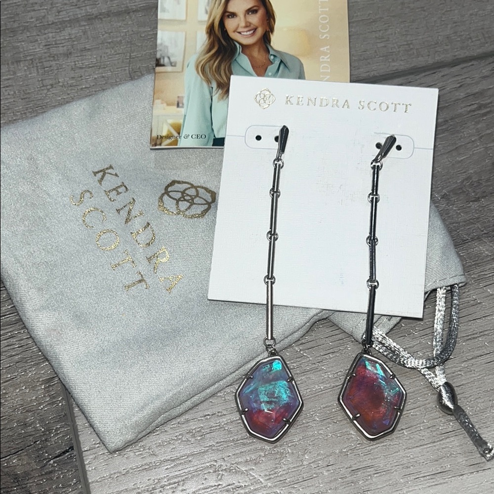 Kendra Scott Dichroic Glass Earrings